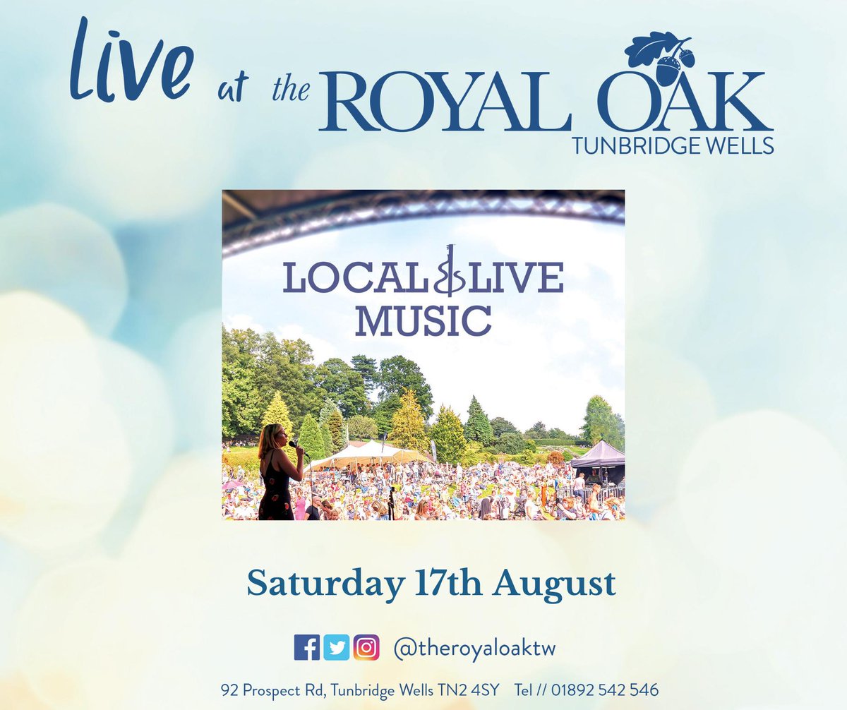 The Royal Oak (@theroyaloaktw) on Twitter photo Don't forget that it's our <a href="/Local_and_Live/">Local & Live</a> festival showcase tonight at The Oak. Come on down to listen to a host of bands including The River Flows, The Coneys and Ukelear Fallout! Don't forget that it's our <a href="/Local_and_Live/">Local & Live</a> festival showcase tonight at The Oak. Come on down to listen to a host of bands including The River Flows, The Coneys and Ukelear Fallout!