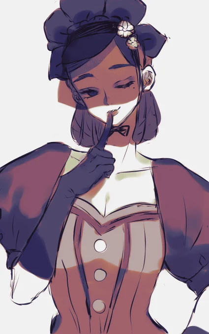 調香師ワンドロ落書き～～～～ #第五人格イラスト 