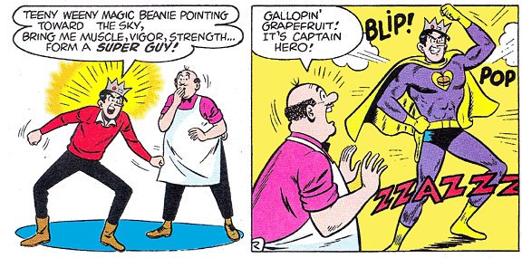 DT2ComicsChat's tweet photo. #Comicbooks #Superheroes

Back when they were still fun.
Back when Betty loved Archie and not Jughead.🙄
Before #Riverdale.

#CaptainPureheart / #PureheartthePowerful 
#CaptainHero
#SuperTeen https://t.co/RHGVErxQ4V