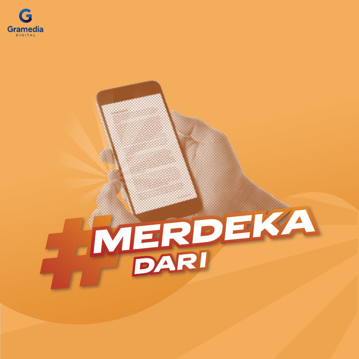 Kamu curhat, dan kami pun mencoba memberi solusi. Tapi butuh lebih dari itu untuk benar-benar bisa mencapai target membaca mu. Kami tantang kamu untuk menciptakan solusi mu sendiri melalui #MerdekaDari!