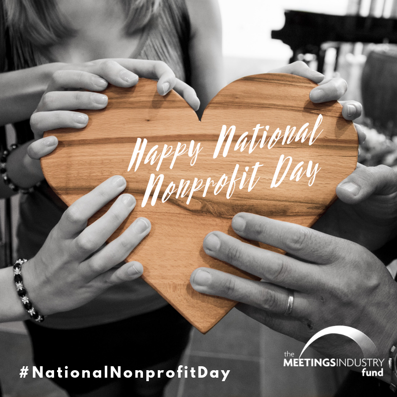 MeetingsFund's tweet photo. Happy National Nonprofit Day! RT &amp; share with us your favorite nonprofit 👇 
#kindness #spreadkindness #givingback https://t.co/j9MvquIATs