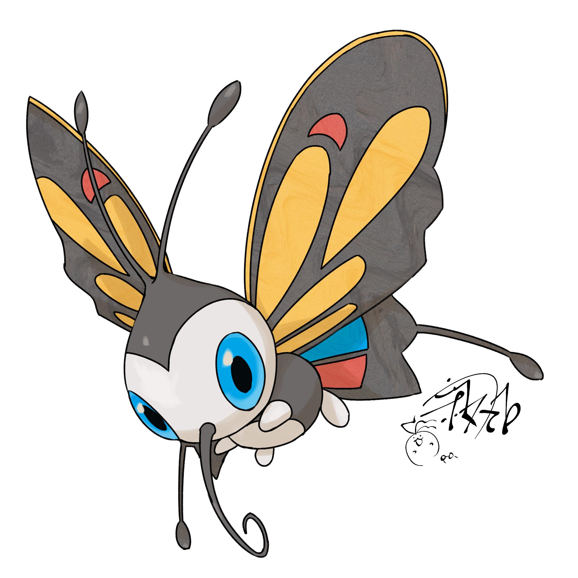 桜祐 Ousuke イラストレーター No 267 アゲハント 30分でポケモンプロジェクト 桜祐 ポケモン Pokemon アゲハント イラスト 気に入ったらrt Rtplease フォローお願いします T Co M3xiibpdft Twitter