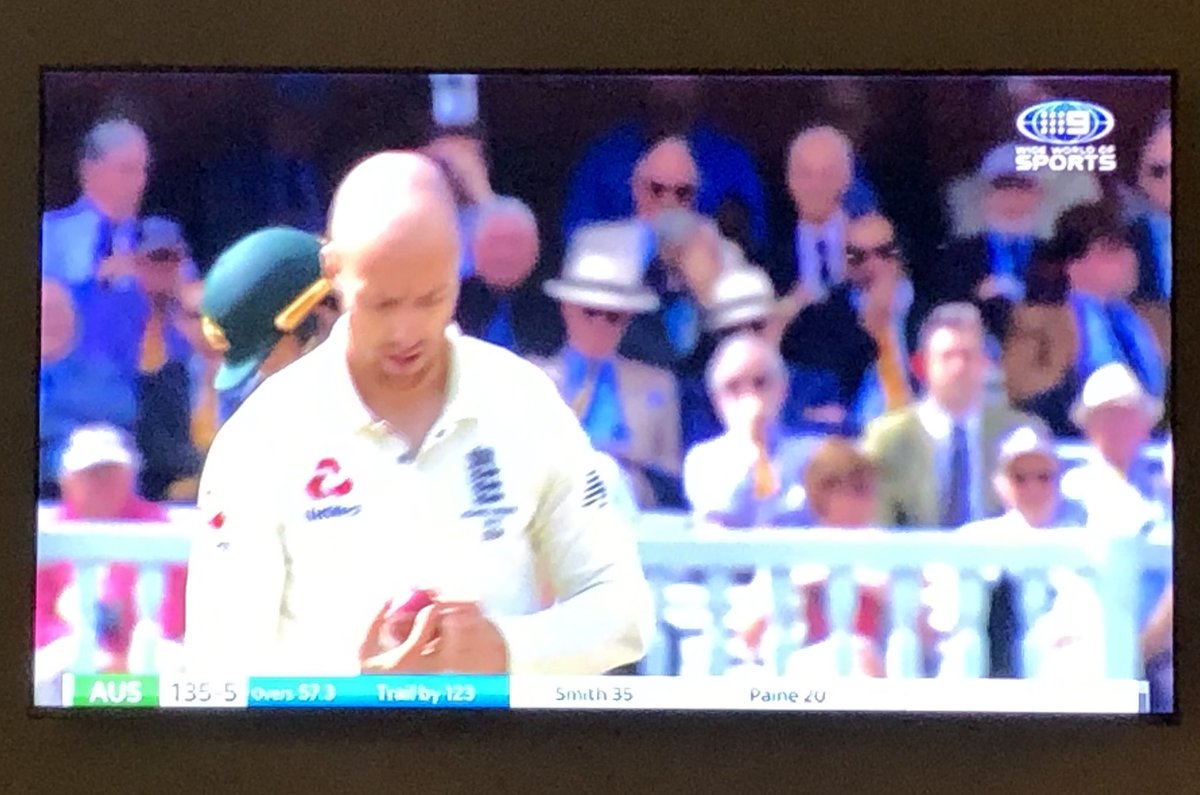 BrookesyNat's tweet photo. Good to see Jason Statham getting a couple of overs in before lunch.
#NotFastNotFurious #Ashes https://t.co/djA1ltR0AE