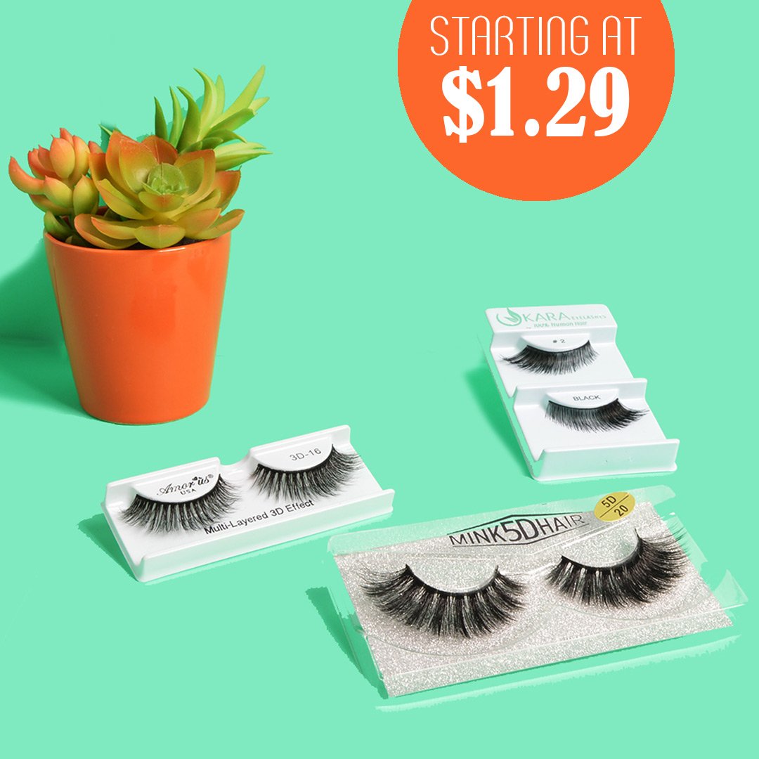 shop_cherrie's tweet photo. Fab lashes don't have to be super pricey.
♥
♥
We have a great variety of eyelashes, from subtle everyday volume to super EXTRA styles like the mink 5D lashes! ITEMS STARTING FROM $1.29
♥
♥
Visit our site and stock up today! #fablashes #5deyelashes #amoruscosmetics https://t.co/xdGhxXjYhc