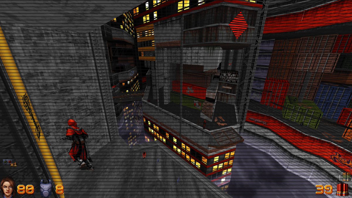 ExtraMana's tweet photo. Playing 'Night on the Town', the first zone of the full release of Ion Fury. It's good.
#IonFury  #buildengine #FPS https://t.co/S5fp6NIOfu
