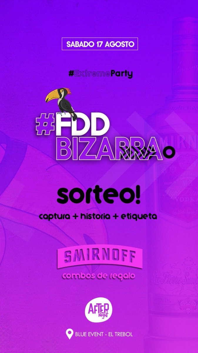 AFTER_nightt's tweet photo. Metemos un sorteó en Twitter? Metemos un sorteó en Twitter!! 😎
TWITTEA #ExtremeParty https://t.co/HsrZI0lDRx