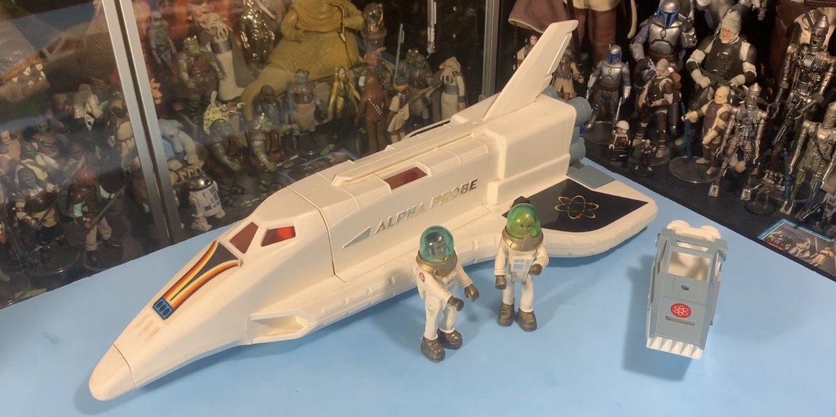 AwesomeGeekShow's tweet photo. Blast off to Adventure!
-today we’re looking at the Fisher Price Alpha Probe Adventure People Space Shuttle set.
#FisherPrice #AlphaProbe #AdventurePeople #ActionFigures #SpaceToys #RetroToys #Vintage
The “out of this world” video is here on our YouTube:
https://t.co/FffjJ5iCTb https://t.co/CMLObTpzY9