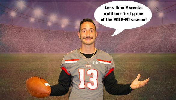 WPIAthletics's tweet photo. Less than two weeks until we kick off the 2019-20 Season! https://t.co/RwzcAl3pGK