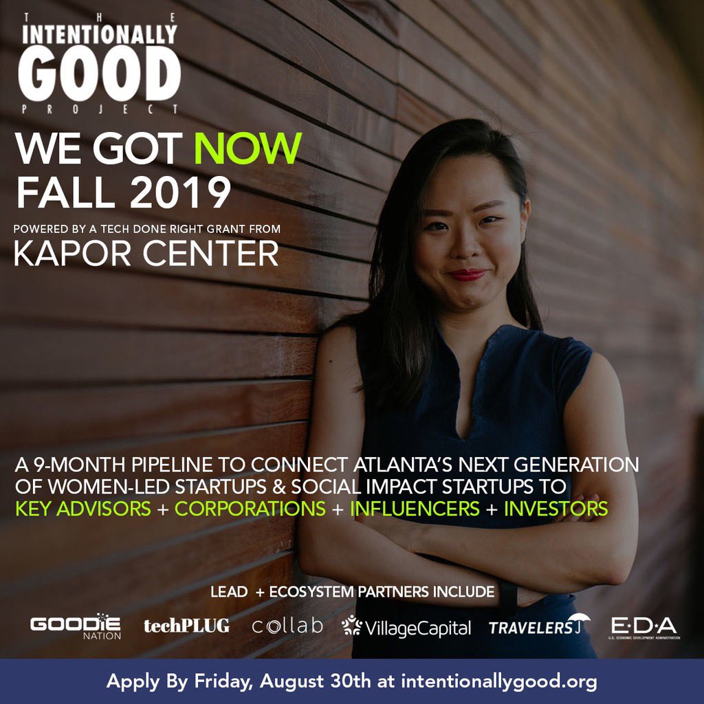 goodienation's tweet photo. #Atlanta Women-Led Tech Startups: Learn how you can get connected to key advisors, large companies, influencers, and investors at https://t.co/qWEmI1DBcy. #IntentionallyGoodProject https://t.co/zwwisc4Rai