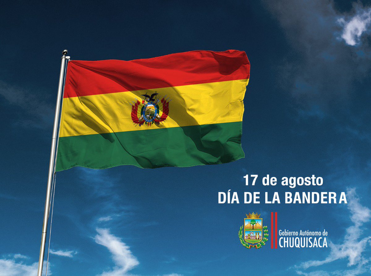 EstebanUrquizuC's tweet photo. Bolivia conmemora a la tricolor que engalana el firmamento, límpida flamea al viento, demostrando el orgullo de los bolivianos que con esfuerzo forjamos el futuro de nuestra amada patria. https://t.co/kyOVqLMVwU
