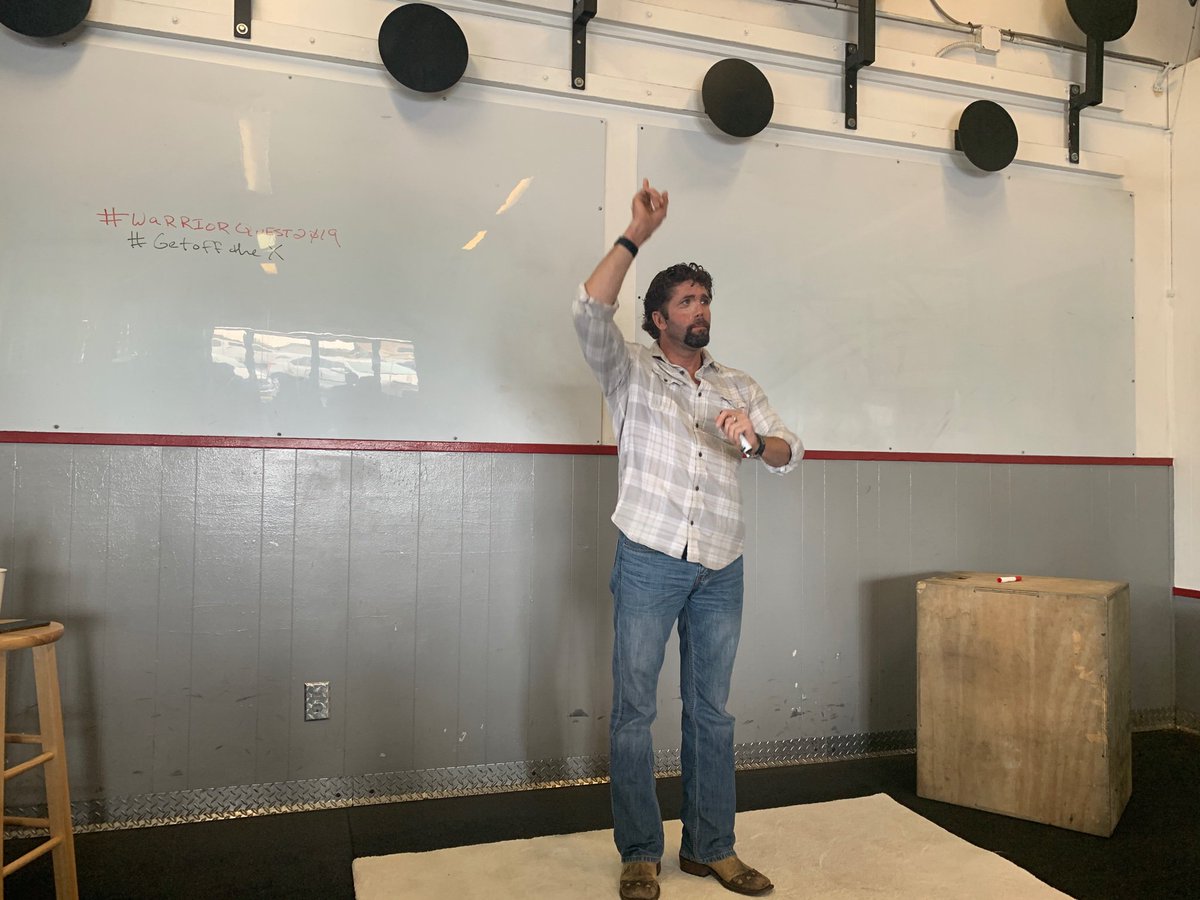 At warrior quest event - listening to Jason Redman. #warriorquest2019