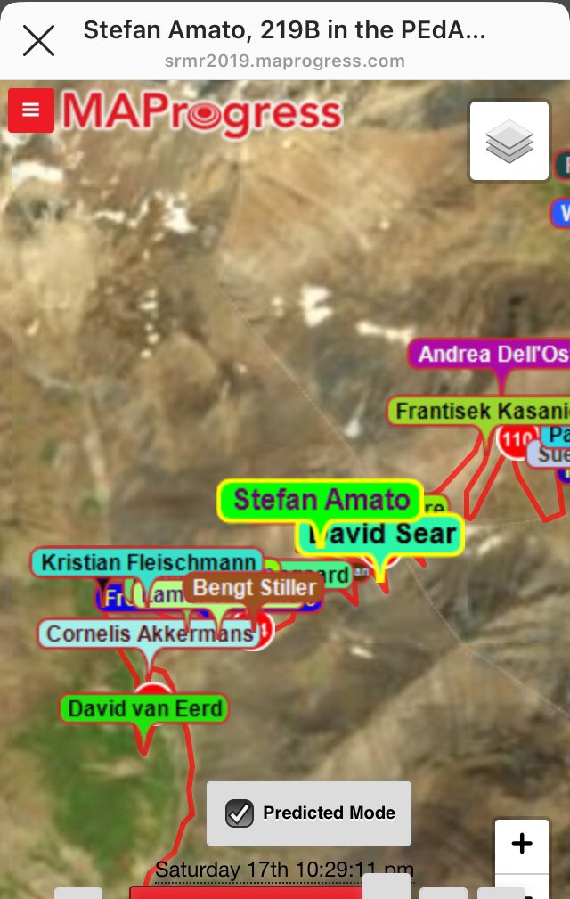 sophiemdanks's tweet image. I’ve become a professional dot watcher. Keep going @stefanamato - you’ve got this 👊. #silkroadmountainrace #SRMR2019 #srmrcapno219 
srmr2019.maprogress.com/?bib=219B