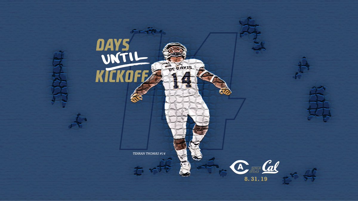 14 days until the season opener <a href="/CalFootball/">Cal Football</a> #GoAgs #UncommonEngineering