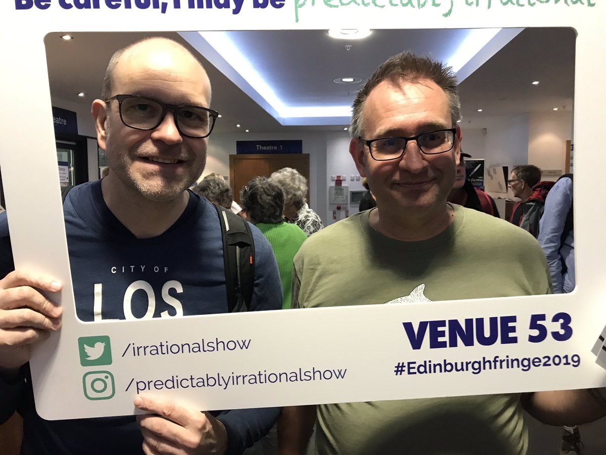 bernardrossmc's tweet photo. Last show. Sold out. All good. 😎Mic drop. Tnx @edfringe @theSpaceUK https://t.co/JlEUGSzwEz