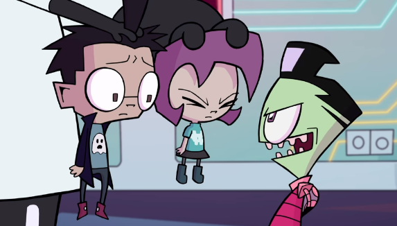 I saw Invader zim for the first time at Netflix. It was very