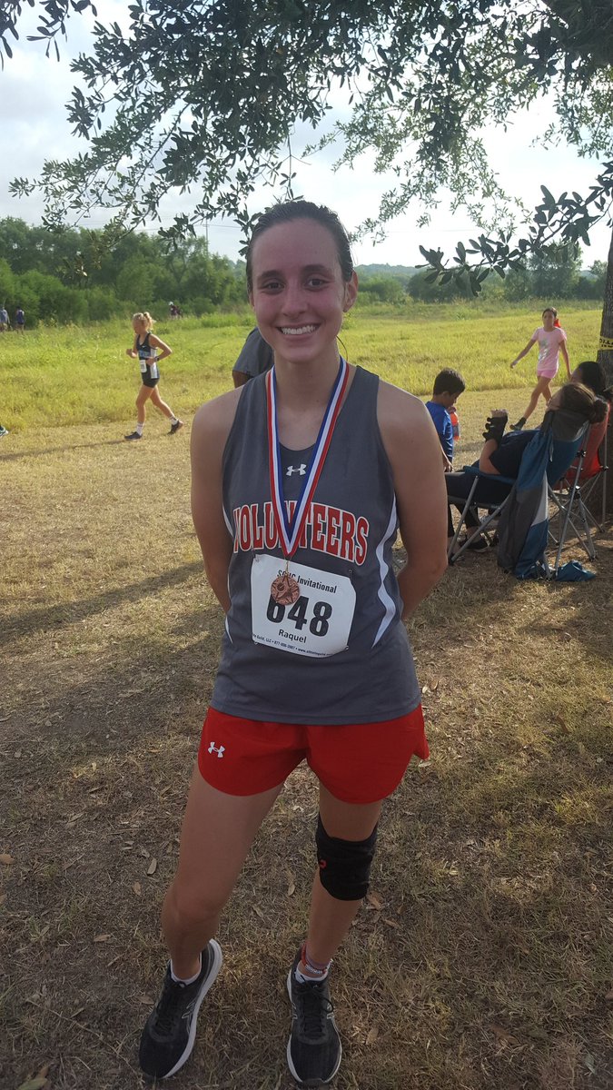 LEEhsXC's tweet image. First cross country meet ever, Raquel gets 12th overall.  Very proud of our district champion long jumper!