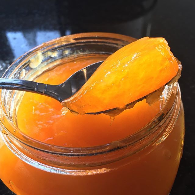 Whipped up a batch of my French-style low sugar apricot jam. Just might be the best jam ever... And I thought nothing would beat my blackberry!  It has more fruit and less carbs than diet jam. #bakingoutsidethebox #jam #homemade #diyisbest ift.tt/33ATBBv