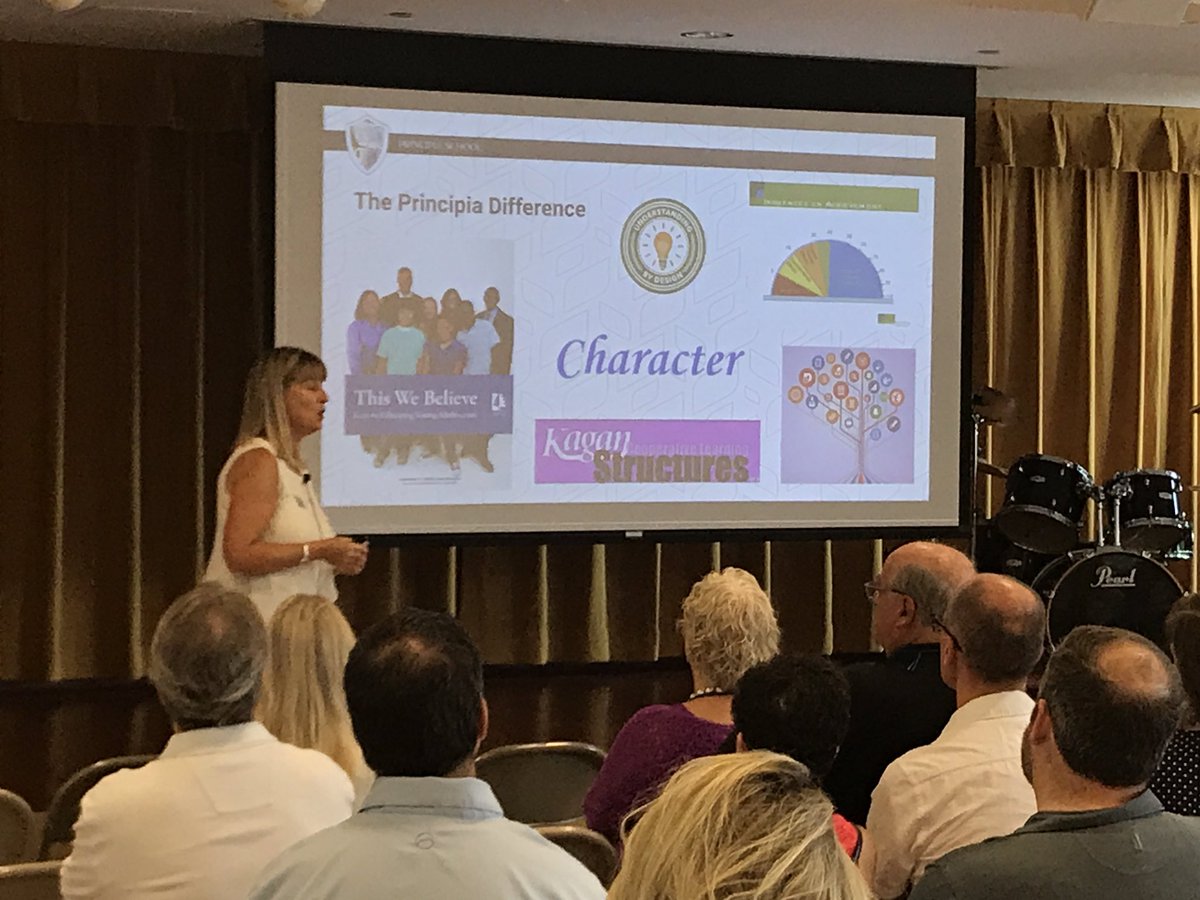 peteradry's tweet image. In the midst of all the changes our world faces, the emphasis on character remains as a central core @PrincipiaSchool #prinprogress