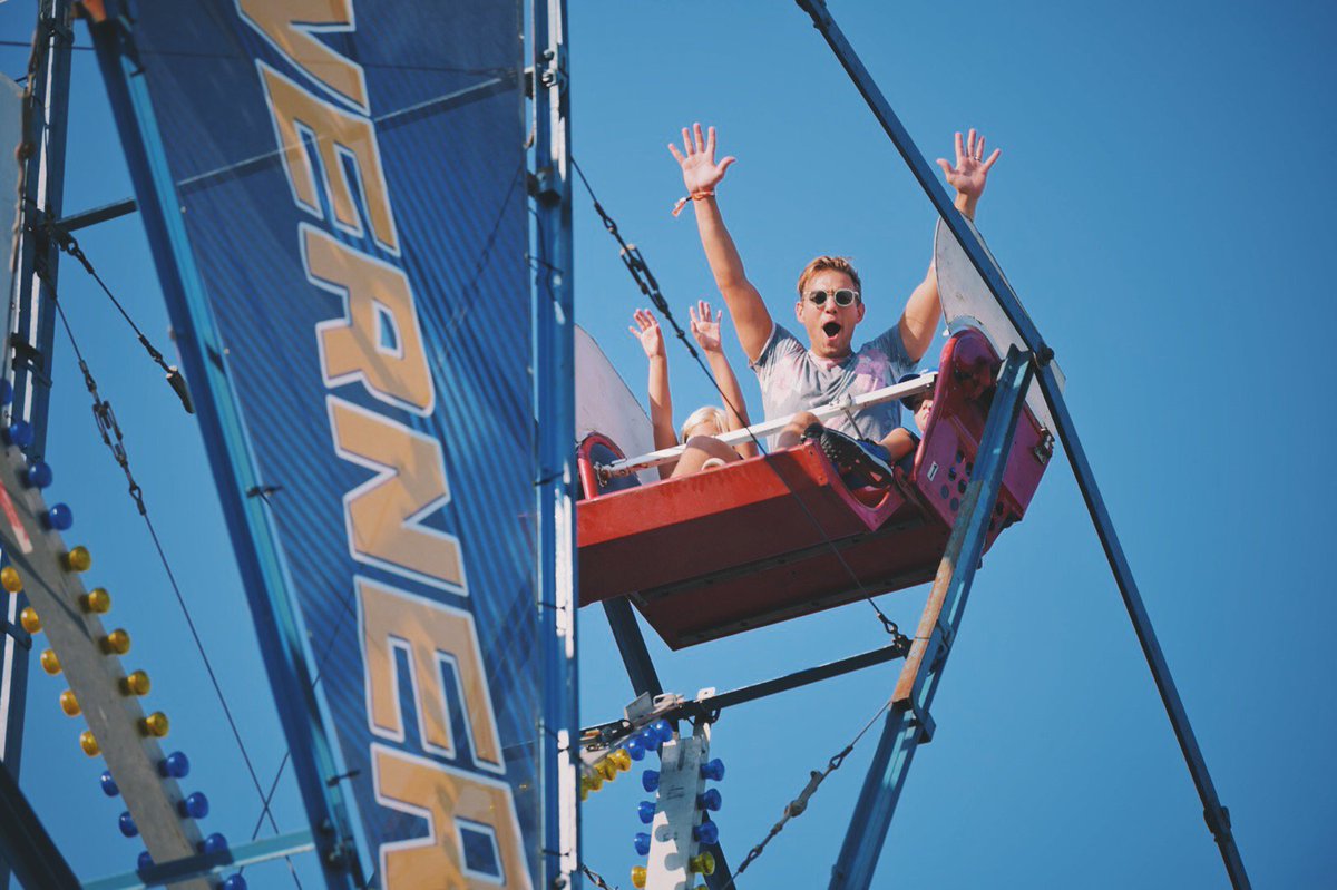 mahafestival's tweet photo. Only ONE HOUR until gates open! π
We can't wait for another spin on the #WernerWheel from our friends at @wernerlogistics
πΈ: @shoottofill https://t.co/gXnkkH4Ydq