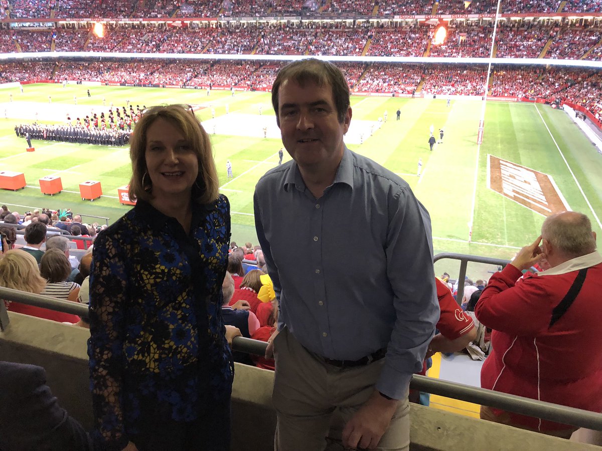 LINX_Network's tweet photo. Congratulations to our competition winner Rob Evans, who is enjoying the Wales vs England match from the VIP box at the Principality Stadium! #LINX106 #LINXCompetition #Cardiff https://t.co/GH5TPG8JqR
