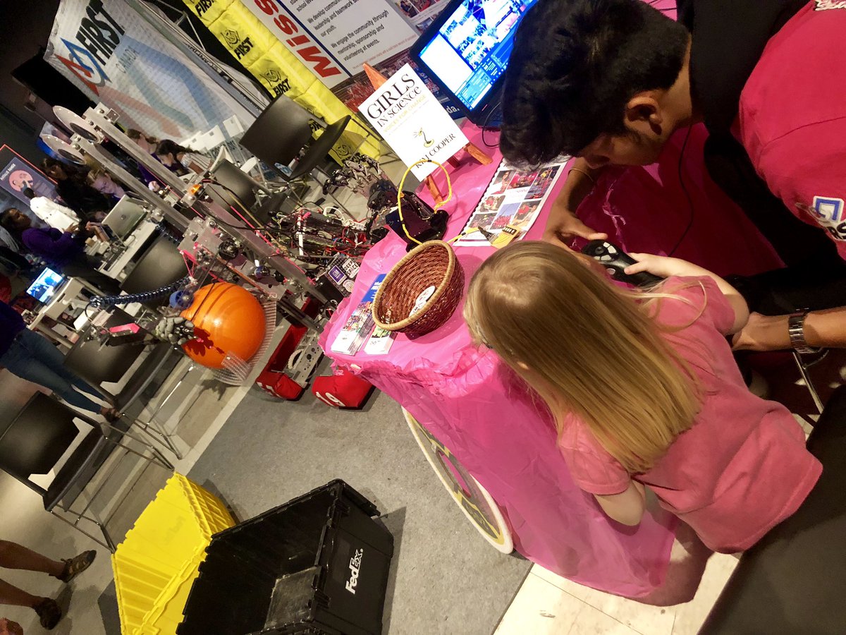 TDSB Robotics (@tdsb_robotics) on Twitter photo Great to see <a href="/Edmund_Kim/">Edmund Kim</a> & The <a href="/frc5719/">Pink Titans</a> from <a href="/DMThomsonCI/">D & M Thomson C.I.</a> showcasing their robot for visitors to #SummerofSpace at the <a href="/OntScienceCtr/">Ontario Science Centre</a> @schan_tdsb <a href="/LC3_TDSB/">TDSB LC3</a> <a href="/CANFIRST/">FIRST Robotics Canada</a> Great to see <a href="/Edmund_Kim/">Edmund Kim</a> & The <a href="/frc5719/">Pink Titans</a> from <a href="/DMThomsonCI/">D & M Thomson C.I.</a> showcasing their robot for visitors to #SummerofSpace at the <a href="/OntScienceCtr/">Ontario Science Centre</a> @schan_tdsb <a href="/LC3_TDSB/">TDSB LC3</a> <a href="/CANFIRST/">FIRST Robotics Canada</a>