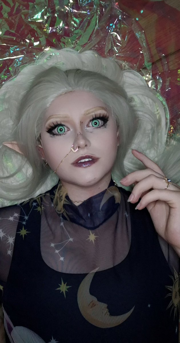 cupidcos's tweet photo. I am too insecure to post this costest on Instagram...so I'll just leave it here.😐😬
...at least I like my makeup🧝‍♂️🛸
#MikitakaHazekura #costest #JJBA
Reimi is: https://t.co/5IjklLiQ6F https://t.co/femzkUTeDR