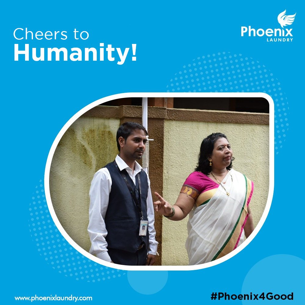 Phoenix4laundry's tweet photo. #PhoenixLaundry family is happy to announce that we, with the help of all of you who decided to donate, have managed to collect 1500+ garments in just 2 days.

If you still wish to donate, call us on 70459 05311

#Phoenix4Good
https://t.co/iLPu2wYNNB

#StandWithMaharashtra #Flood https://t.co/wD0InWDwTr