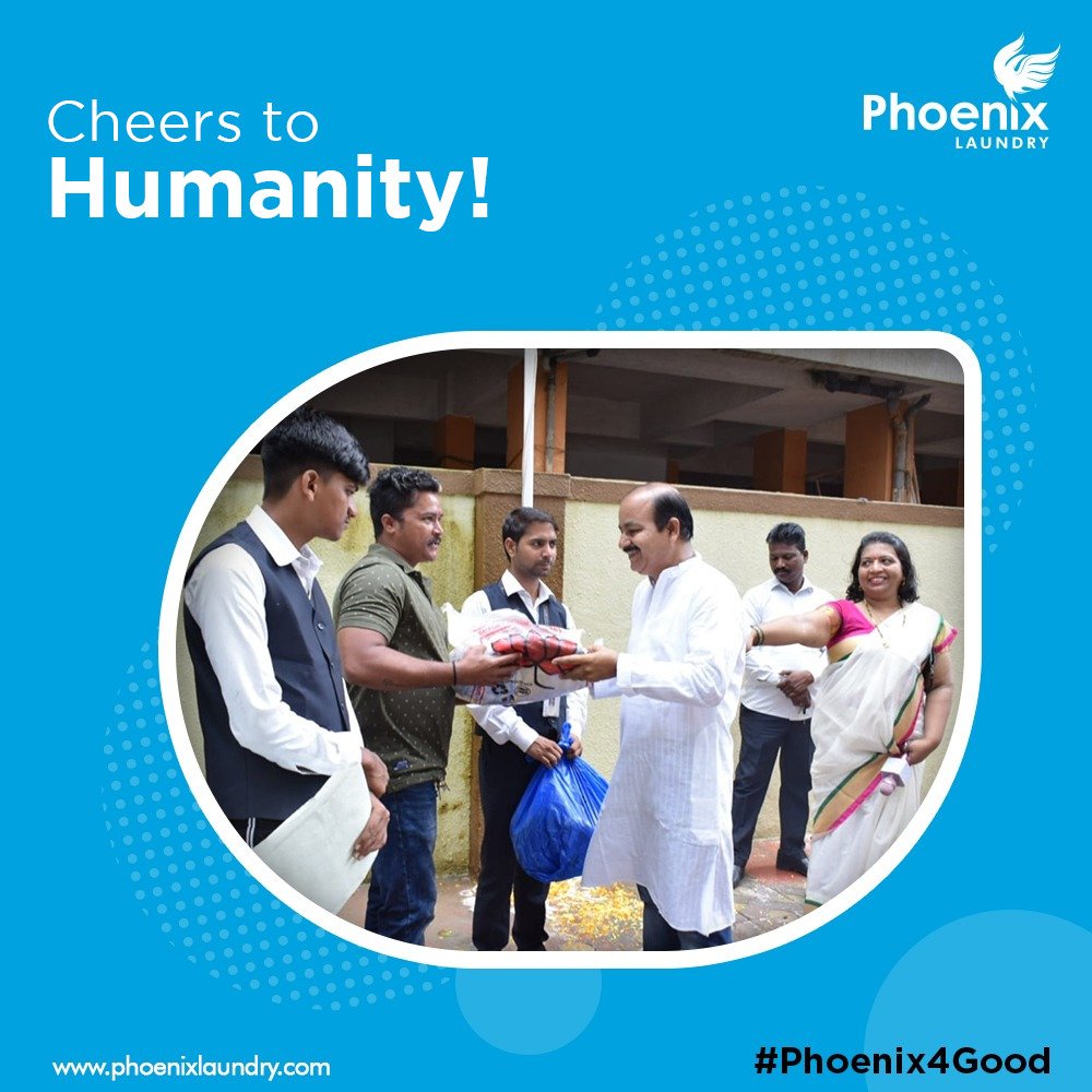 Phoenix4laundry's tweet photo. #PhoenixLaundry family is happy to announce that we, with the help of all of you who decided to donate, have managed to collect 1500+ garments in just 2 days.

If you still wish to donate, call us on 70459 05311

#Phoenix4Good
https://t.co/iLPu2wYNNB

#StandWithMaharashtra #Flood https://t.co/wD0InWDwTr