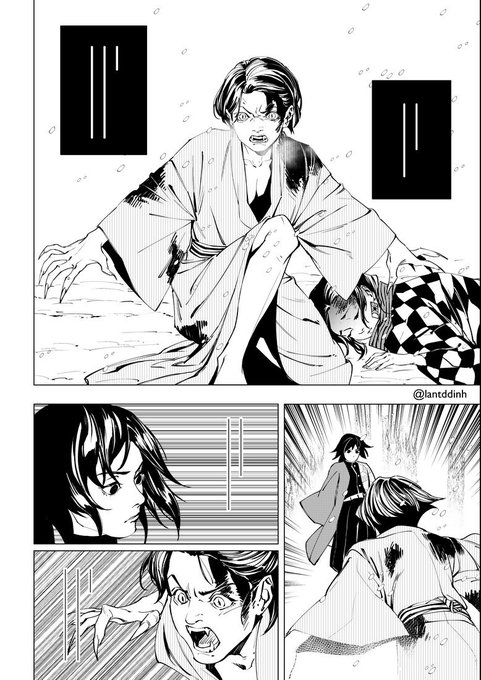 Redraw Kimetsu no Yaiba chapter 01 page 54 in my own style~~
This is my favourite page. I want to flex my newly aquired comicbook skills and draw genderbend version of them.
I love the original style😍😍
#kimetsunoyaiba #DemonSlayer 