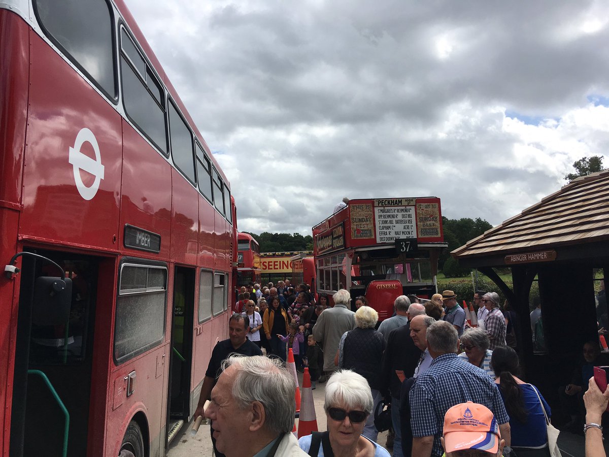 PaulClifton_'s tweet photo. I donโt think Imber has ever seen this many people. @ImberbusUK is a gloriously bonkers, uniquely British thing. @BBCSouthNews https://t.co/OzMV7tkoY8