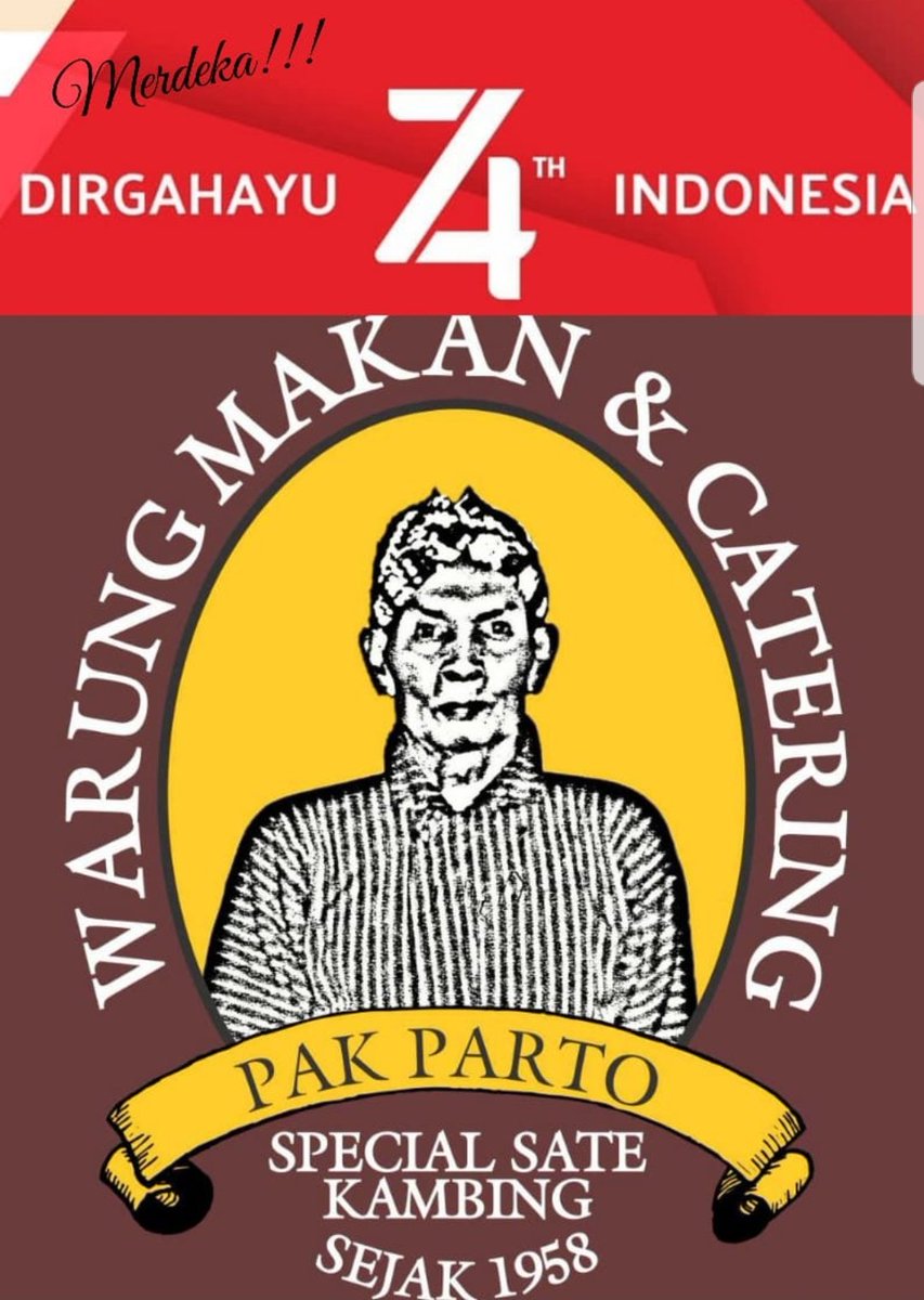 satepakparto's tweet photo. #dirgahayuindonesiaku #HutNKRI74 https://t.co/KZghRhq906