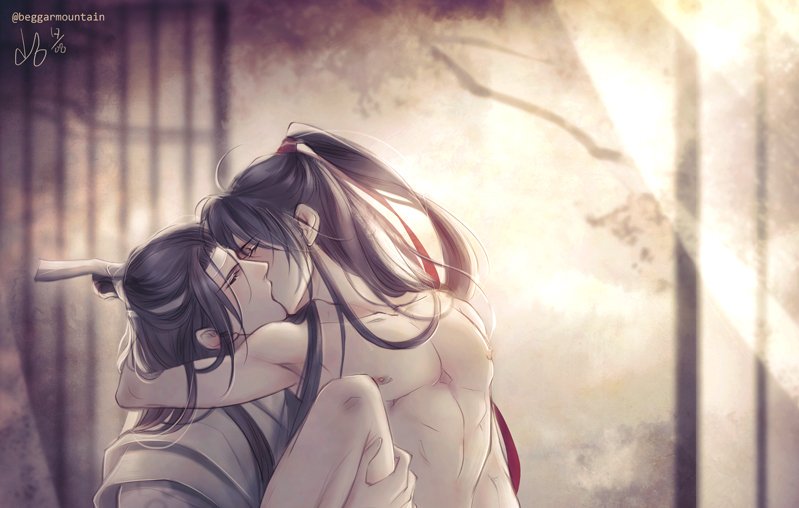 Kiss .. #魔道祖师 #modaozushi #mdzs #忘羡 #wangxian