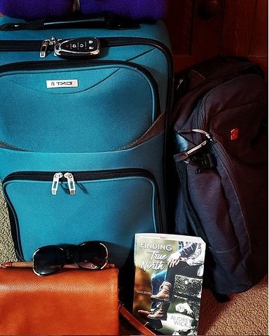 WickWrites's tweet photo. Spotted! Thanks to reader Heather, #FindingTrueNorth is headed to the Bahamas!🏝My heroine, Paige, could use the escape.😉Happy reading!👋#airplanebook #airplanereads #readzTule #womensfiction #bookish #weekendreads #traveljunkie #totheBahamas #upupandaway ✈ https://t.co/wnoPqpPWdj