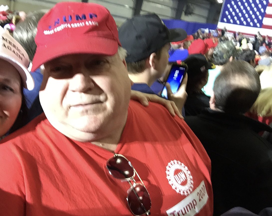 Wordsmiter's tweet photo. @WhiteHouse @bellabac @realDonaldTrump Thank you!
#UnionStrong #Trump2020
#UAWforTrump
Bring them back!
#Jobs https://t.co/W77pTjXJON