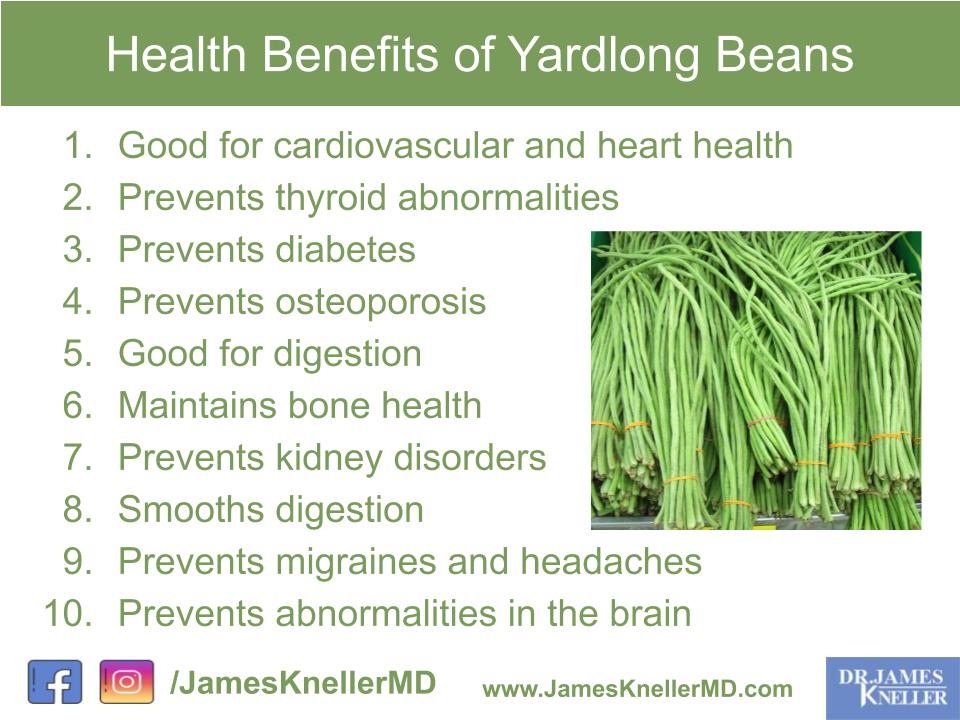 James Kneller, MD, PhD, FHRS on Twitter "Health Benefits of Yardlong Beans healthbenefits 