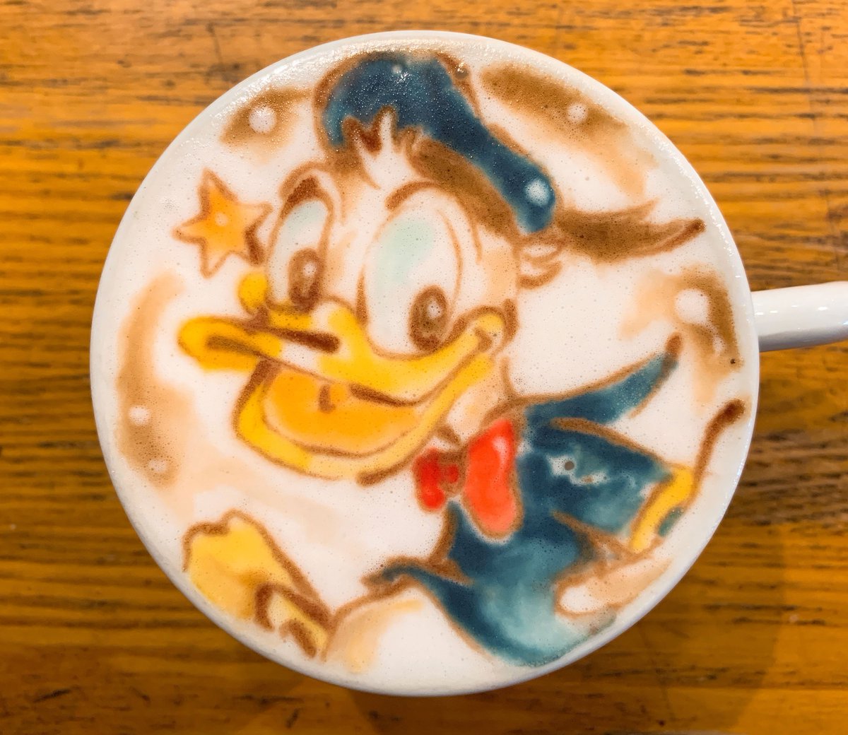 ベルコルノ ラテアートと漫画飯 ラテアート ドナルド ディズニー Latteart Donald Duck Disney ラテアート Lattear Donaldduck Disney ベルコルノ ラテアートと漫画飯 ラテアート ドナルド ディズニー Latteart Donald Duck Disney ラテアート Lattear Donaldduck Disney