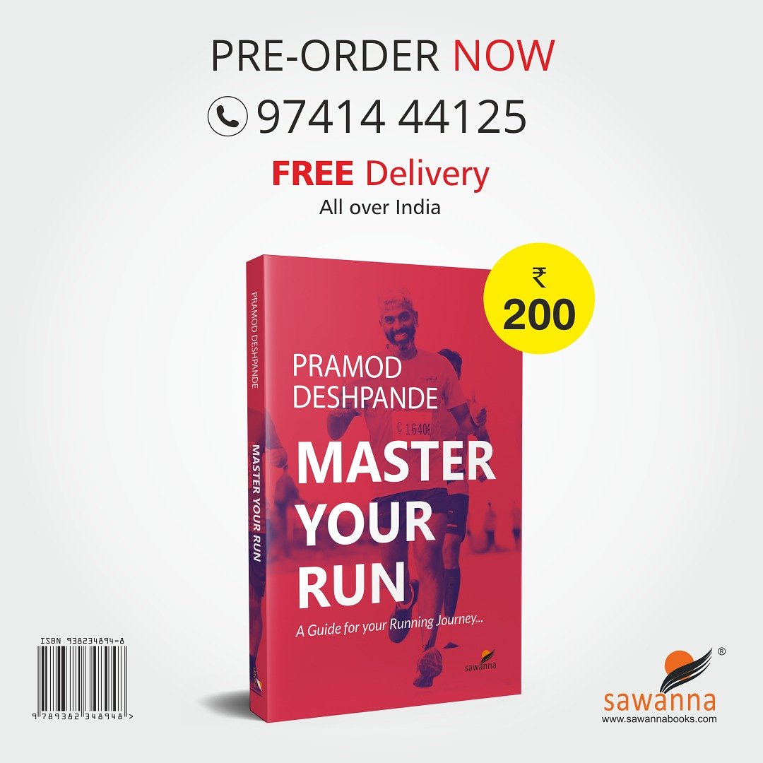 CoachPramod's tweet image. My first book &apos;Master Your Run&apos; and Kannada version *ನೀವೂ ಓಡಬಹುದು...*
will be launched on 22nd at Mother Tekla Auditorium on Brunton Road, at 6:00PM.
And the English version available for Pre-order.