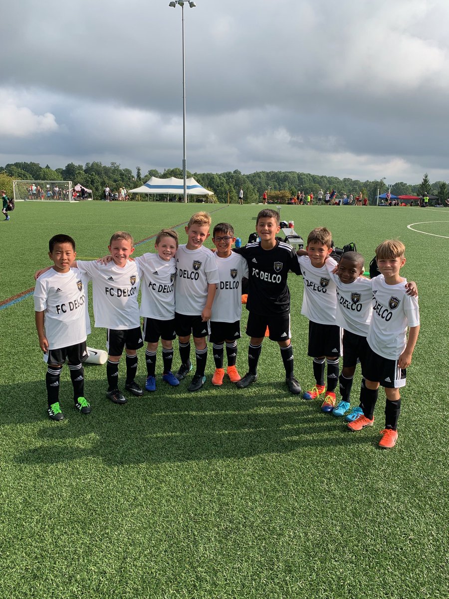 FCDELCO2's tweet photo. Annnnnnd that’s a \/\/ for the #fcdelcou9boys Dortmund who battled hard today to pull out a 4-2 Victory at the #spiritunitedkickoffclassic Good stuff, boys! 😎 👏🏼 #wearethefuture https://t.co/ua9XJc9GLZ