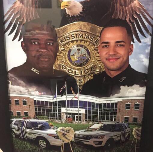Jose_AAlv's tweet photo. August 18, 2018 was the toughest day for the entire community of Kissimmee. We will never forget the ultimate sacrifice that Sergeant Howard and Officer Baxter made to protect and serve our community. Please help us continue their legacy 💙🖤#keepthememoryalive https://t.co/VSSwWdxXdk