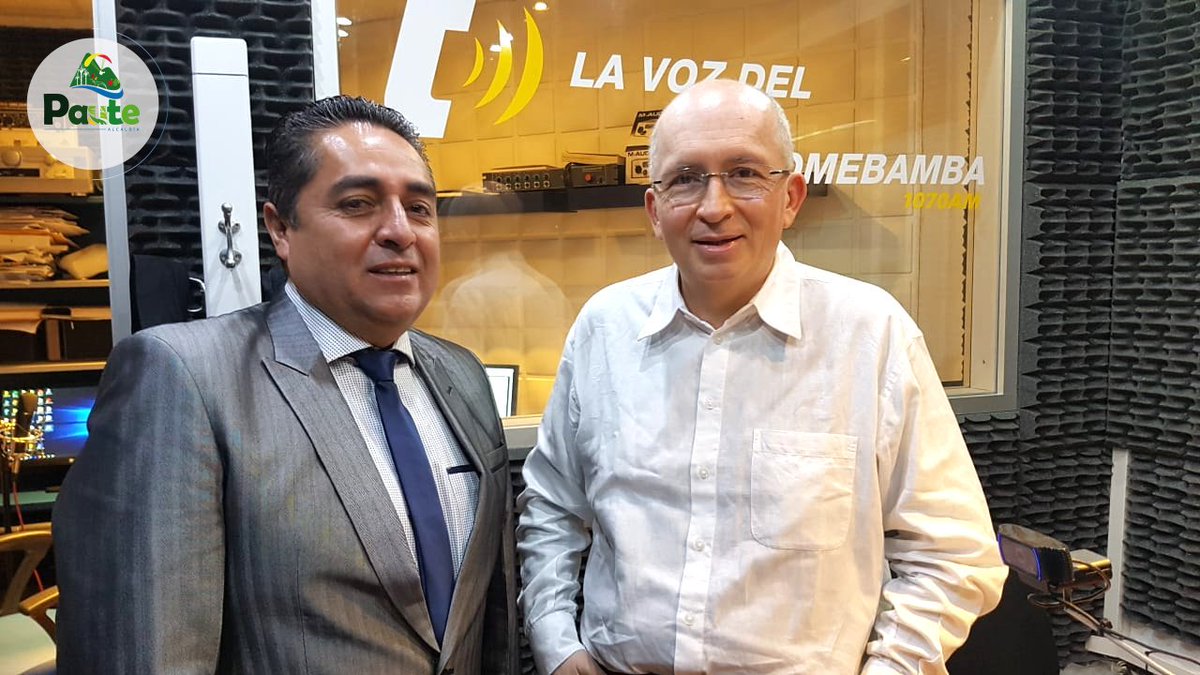 RauldelgadoGadP's tweet photo. #Entrevista | Este lunes estaremos a las 07:40 #envivo gracias a la invitación de la @tomebamba en una entrevista sobre la presidencia alcanzada en la @AMEcuador y varios temas de importancia para el desarrollo de nuestro querido #Paute. 🎙📻

#RaúlElAlcaldeDeTodos https://t.co/UP3dxr05KU