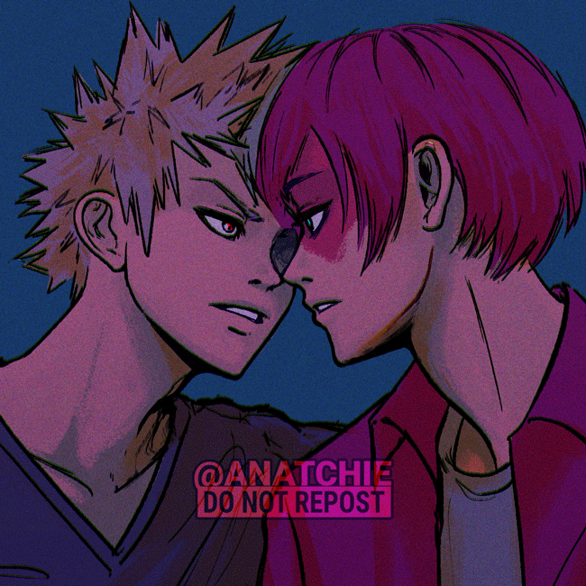 anatchie's tweet photo. commission for the wonderful @tdcat4 💜 #轟爆 #todobaku #bakutodo https://t.co/Y9D1QZqcCS