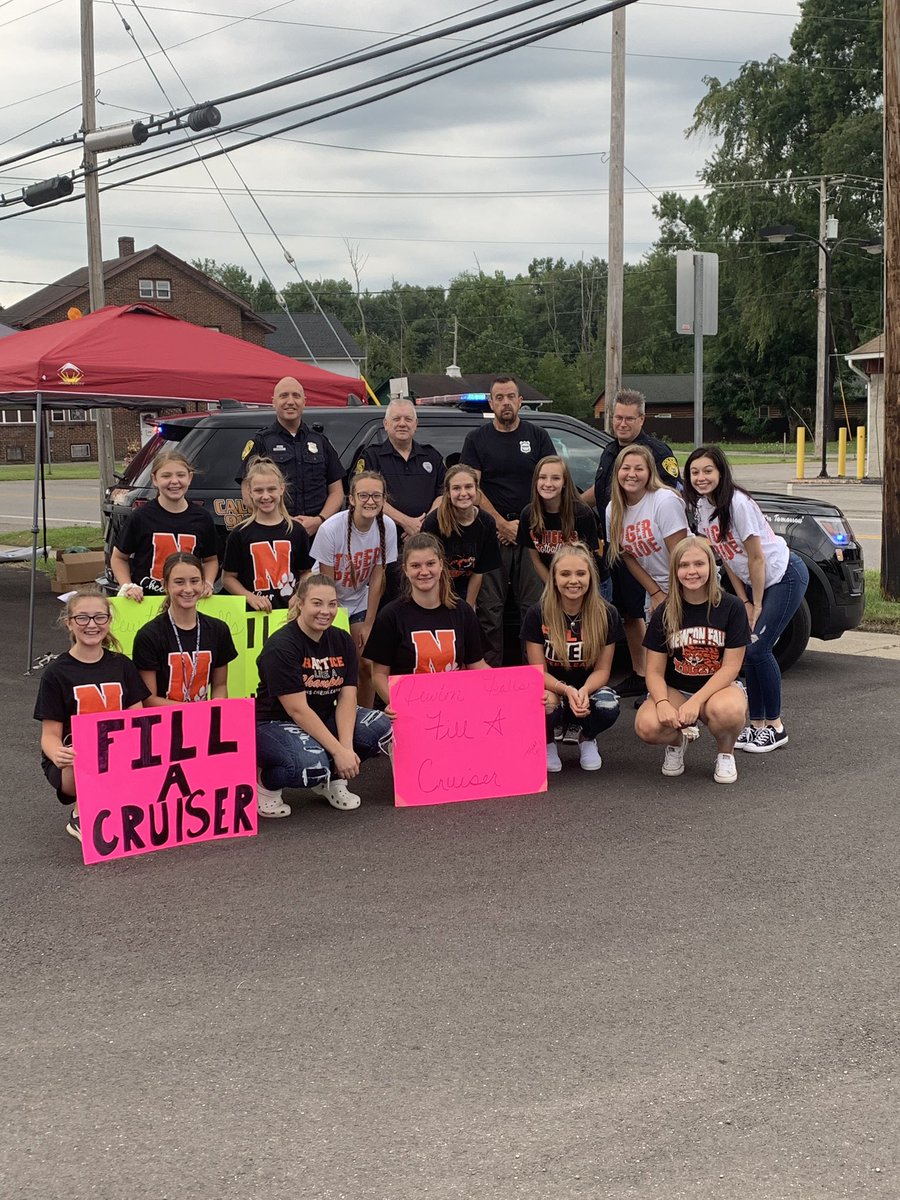 NFTigerCheer's tweet photo. Fill a cruiser at the Family Dollar today! Help us collect school supplies and buy some baked goods π#fillacruiser #nftigercheer https://t.co/WK7vDxOmWS