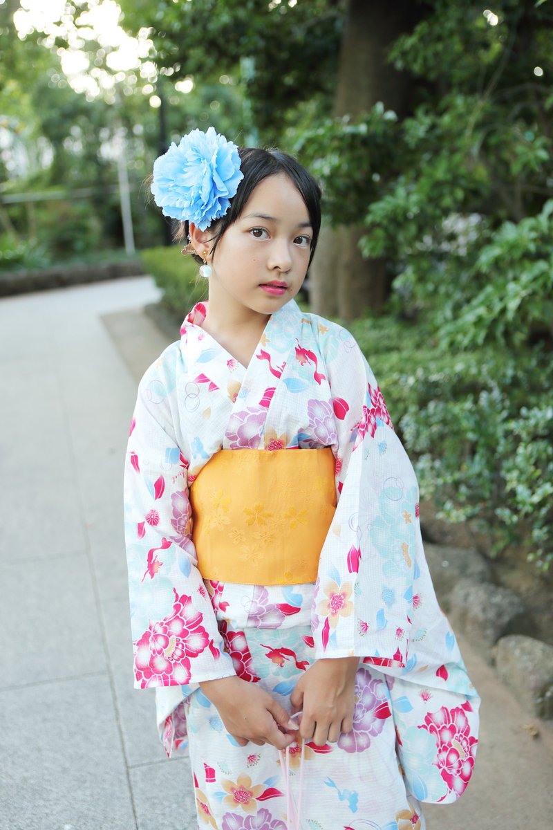 浴衣姿めちゃかわいい