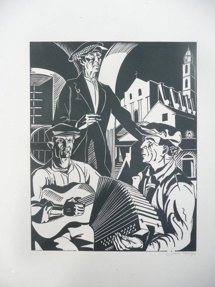 Jean Chièze (1898-1975), woodcuts &amp; lithograph 