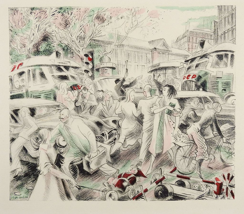 Jean Chièze (1898-1975), woodcuts &amp; lithograph 