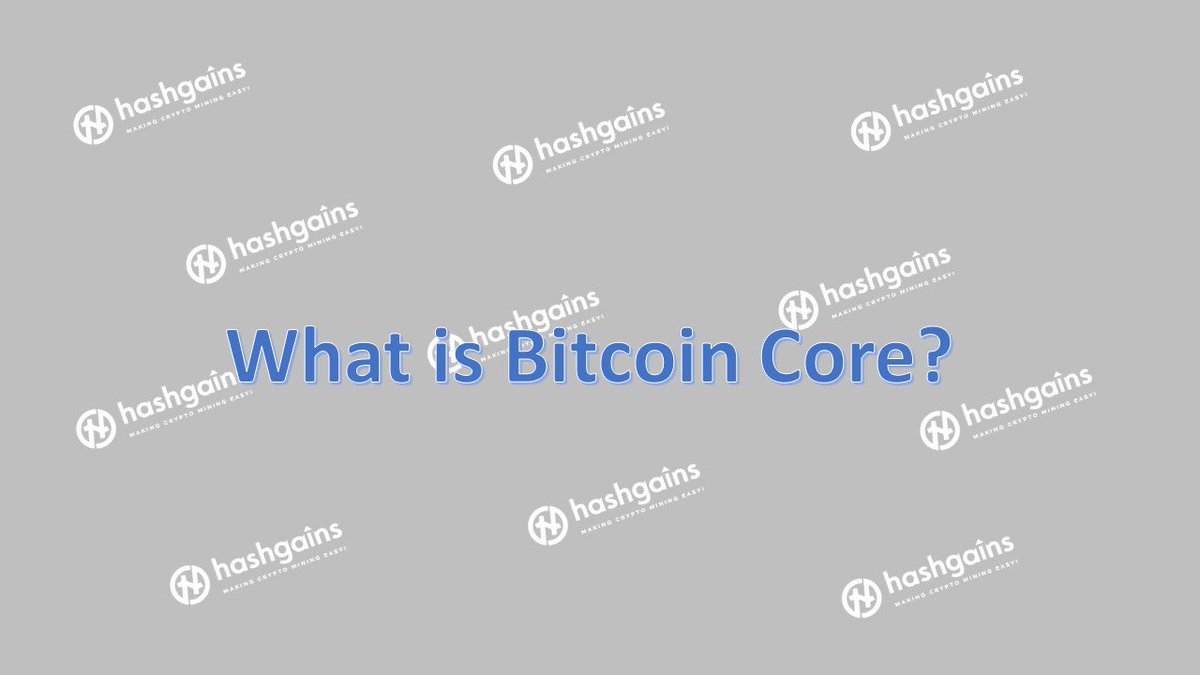 hashgains's tweet photo. #Bitcoin Core id Bitcoin’s reference client. The software had been earlier published by Satoshi Nakamoto using the name Bitcoin. It was eventually renamed as Bitcoin core. Read More: https://t.co/XOqJXv4Bp3 
#Whatis #bitcoincore #wiki https://t.co/Jyqwk9qRIL