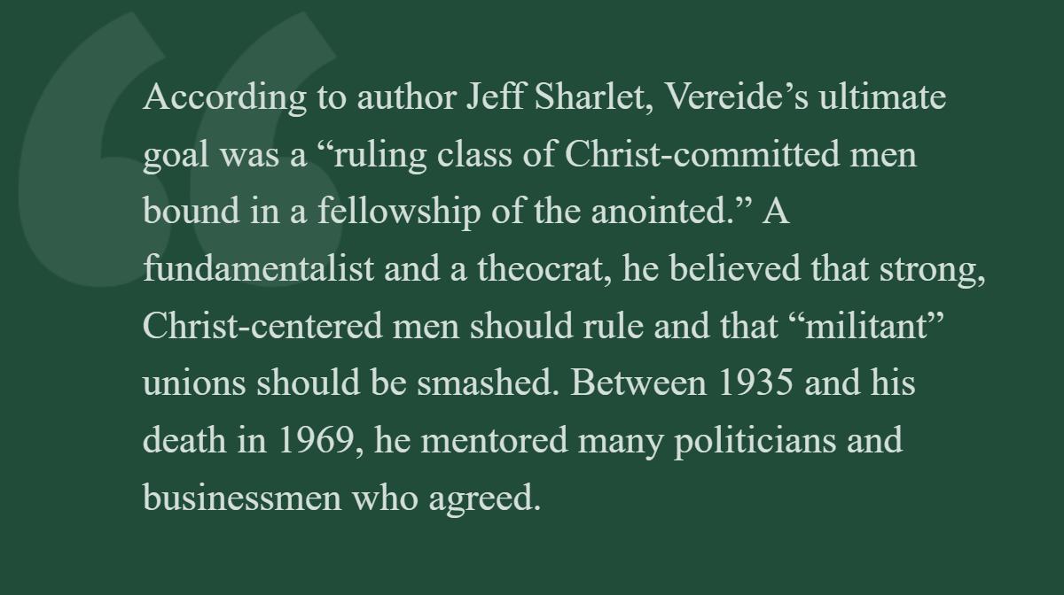 Shoq's tweet photo. .@jeffsharlet, perhaps thanks to you and #TheFamilyNetflix, we can start a movement to #CancelThePrayerBreakfast,β and/or investigate every tentacle of its activities for the past 80 years.
https://t.co/u9LguIgURA https://t.co/kC89J00Ef1