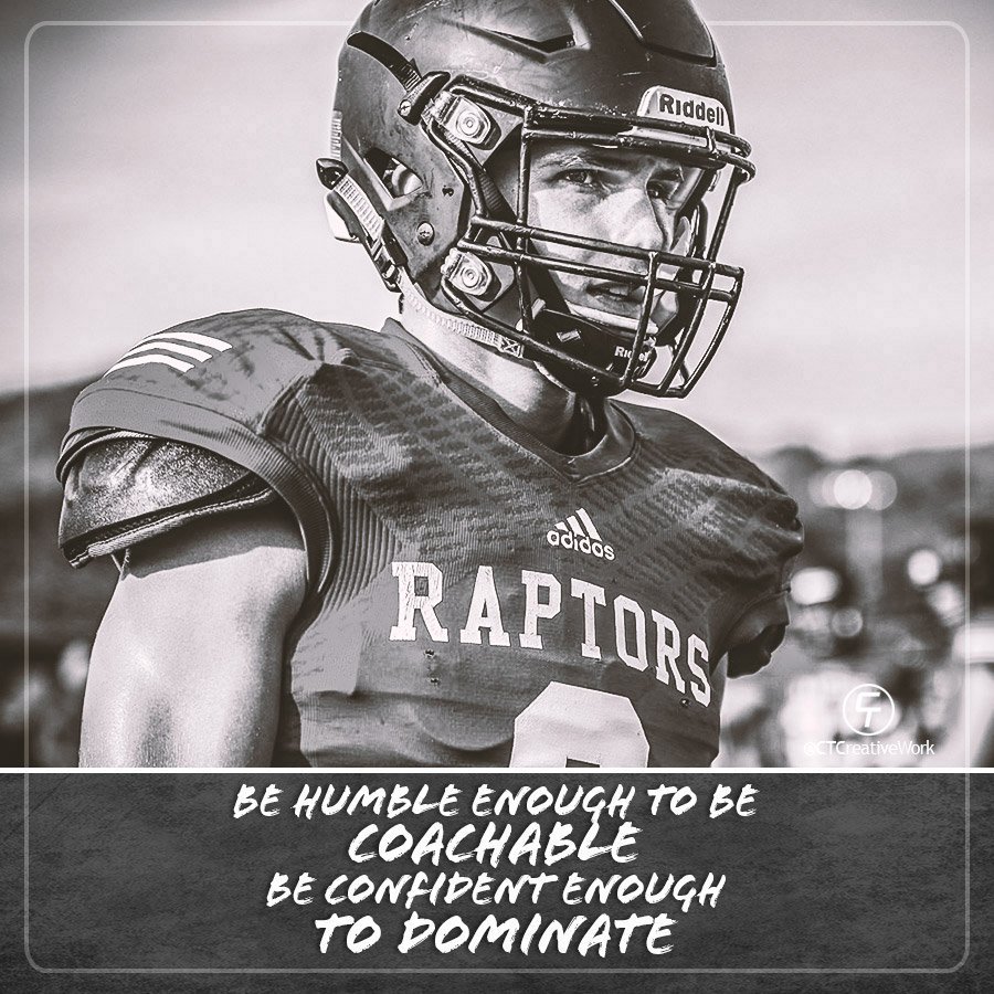CTCreativeWork's tweet photo. Sports Life Lessons @RavenwoodFB @lightroom @Photoshop @CanonUSA #sportsphotography #motivation #sportslifelessons #football @Jbriningstool https://t.co/rp12NXsoiu