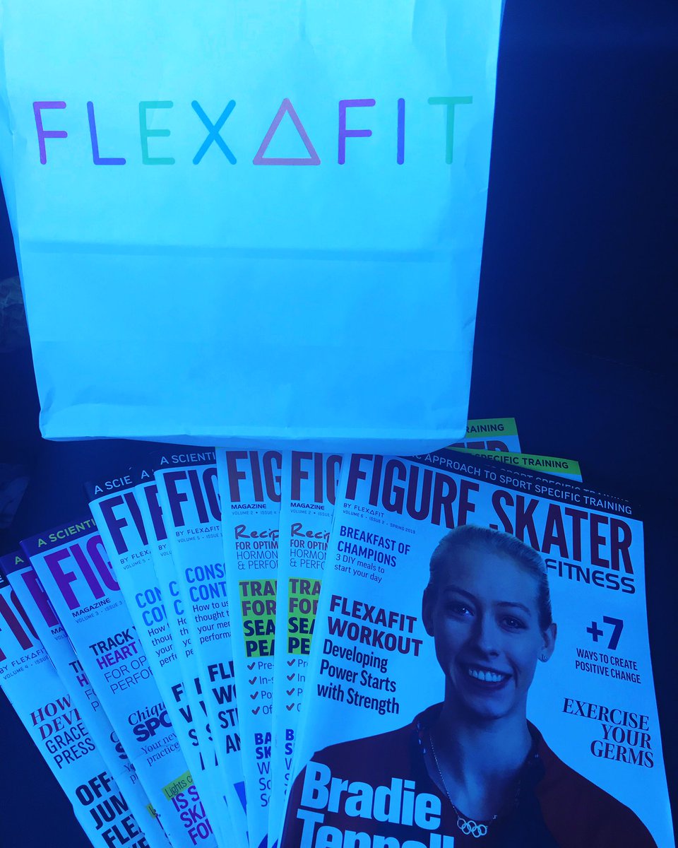 What a great little grab bag from <a href="/FSFMagazine/">FigureSkaterFitness</a> &amp; <a href="/flexafit/">Flexafit</a> as we gear up for the 2019-20 season! 

Vision boards are a great way to set goals &amp; achieve them for skaters of all ages. Now ours will be skating specific! 

#synchronizedskating #synchroskating #synchro #skatingforlife