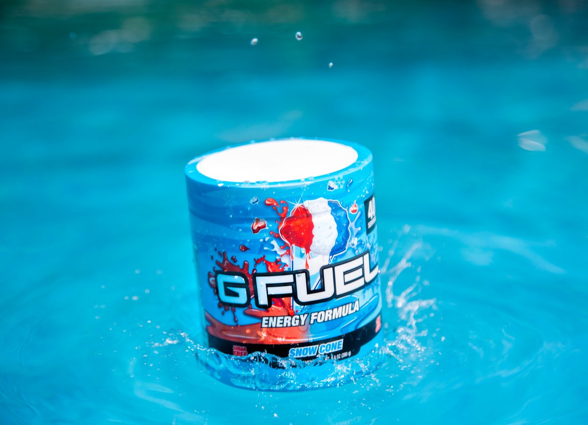 GFuelEnergy's tweet photo. ⚠️ INVENTORY UPDATE ⚠️

If ya' haven't already heard, our #GFUELSNOWCONE🍧 Tubs have made a triumphant return!!! Get yours today at the link below! 

⭐️ PROMO CODE “CWL25” = 25% OFF ⭐️

SHOP: https://t.co/fCffhPlGDh 🛍 https://t.co/9SCXO4RQMl